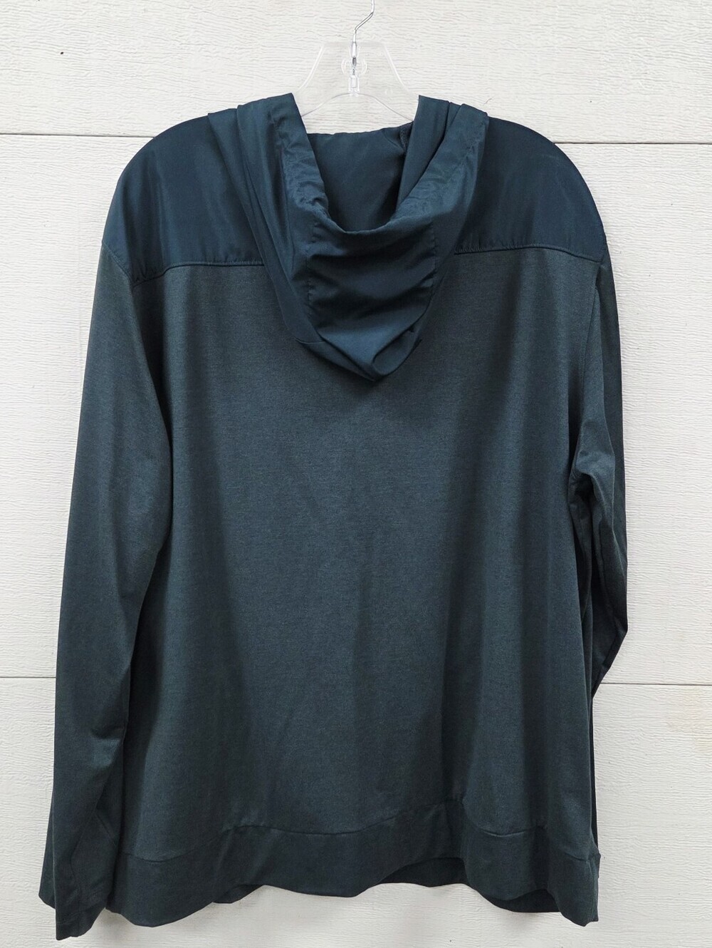 All In MotionLightweight Zip Hoodie - Deep Teal Track Jacket Xxl - Picture 5 of 7